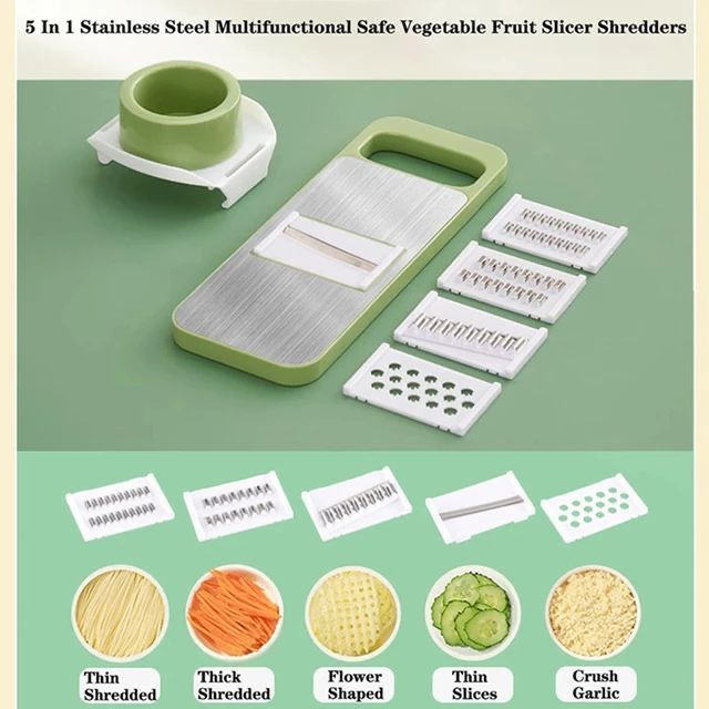 5 in 1 Multifunctional Vegetable Slicer