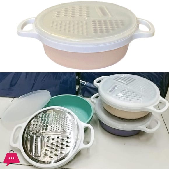4-IN-1 Multi Grater with Case & Plastic Cover